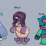 Assortment of monster girl OCs