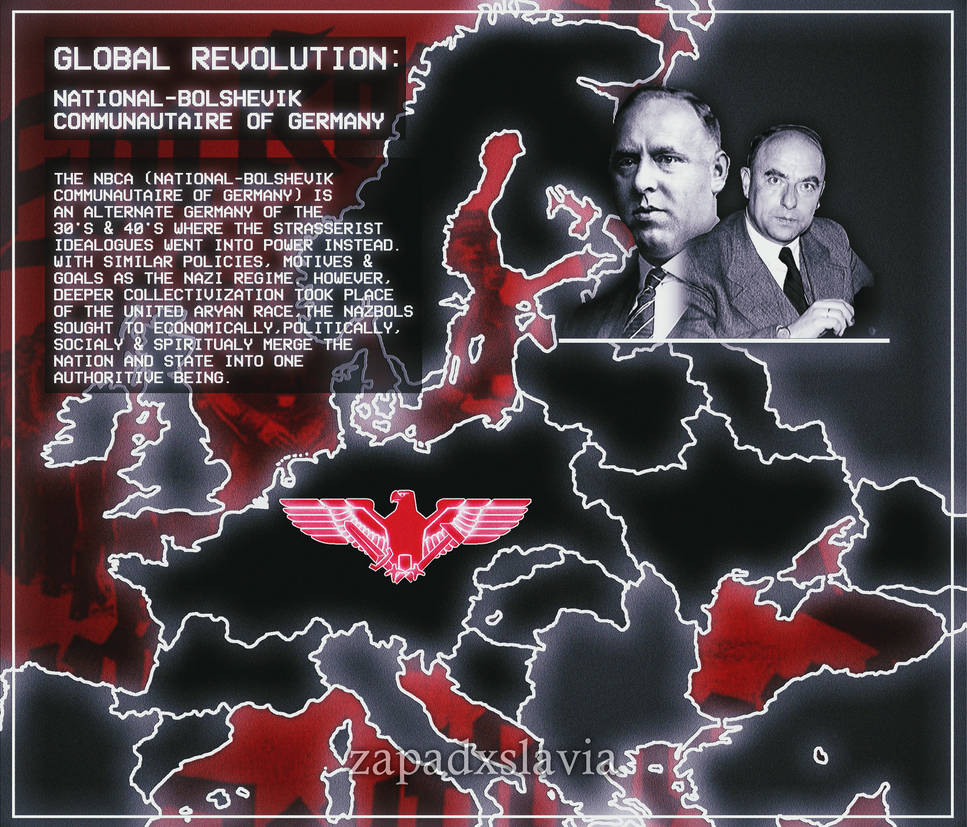 Global Revolution: Nazbol Communautaire of Germany by Zapadxslavia on ...