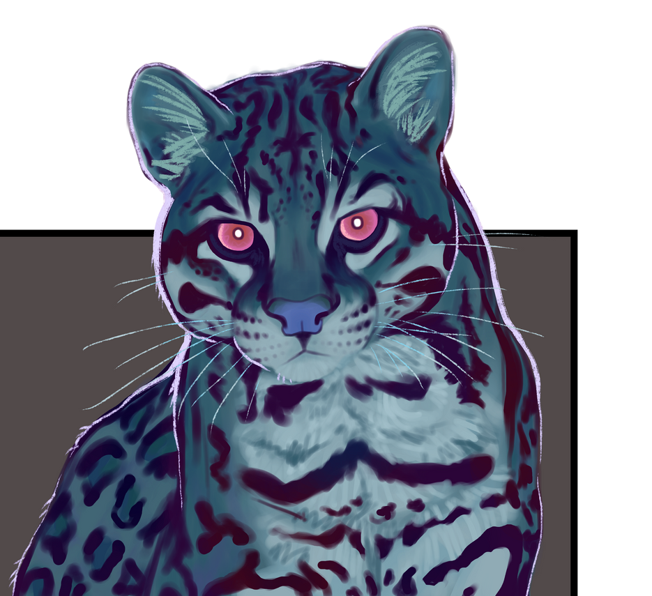 Abstract Ocelot ocelot portrait by rustyspottedcats on DeviantArt