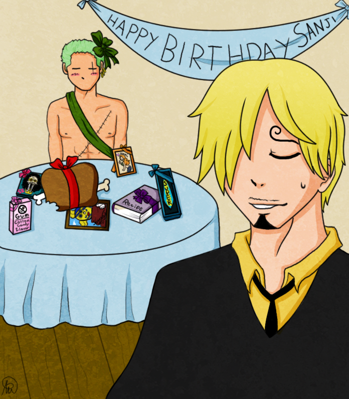 HAPPY BIRTHDAY SANJI