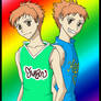 Kaoru and Hikaru colored