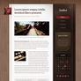 Blog theme design