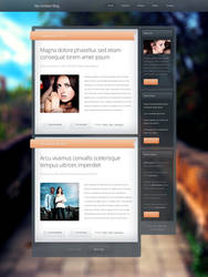 Glassy Blog Theme