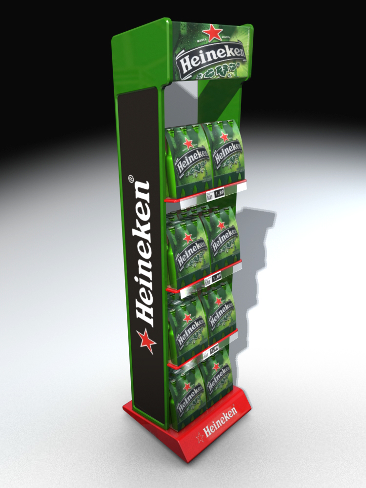 Heineken 6Bottles Pack Display