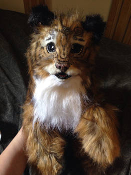 Fantasy Tiger Cub, Pose-able Doll - SOLD!