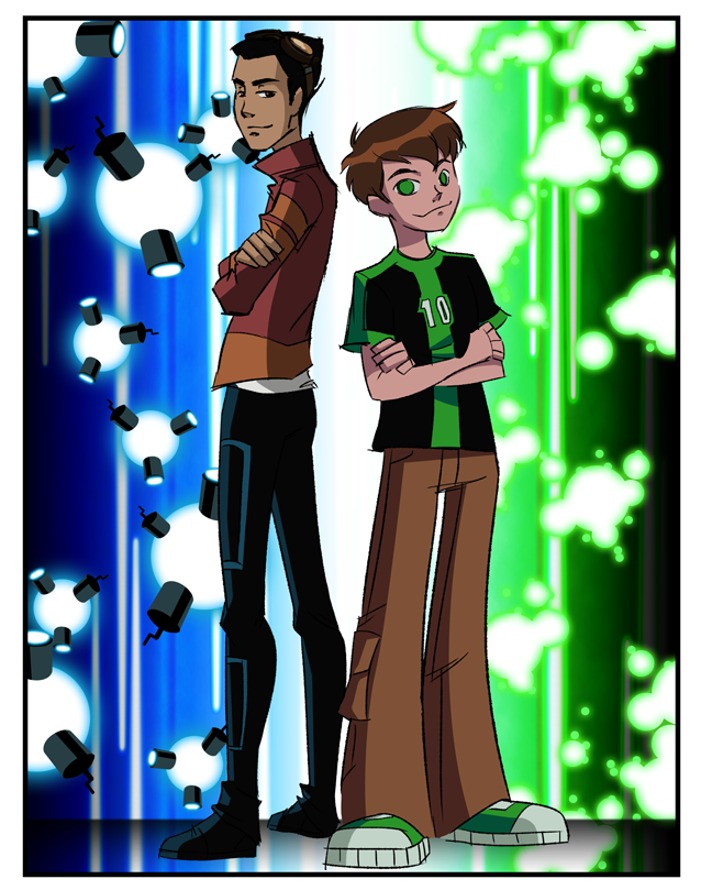 Ben Vs Rma Rex and Ben by prismageek on DeviantArt