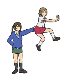 Keiko And Kana, Scooby-Doo Style