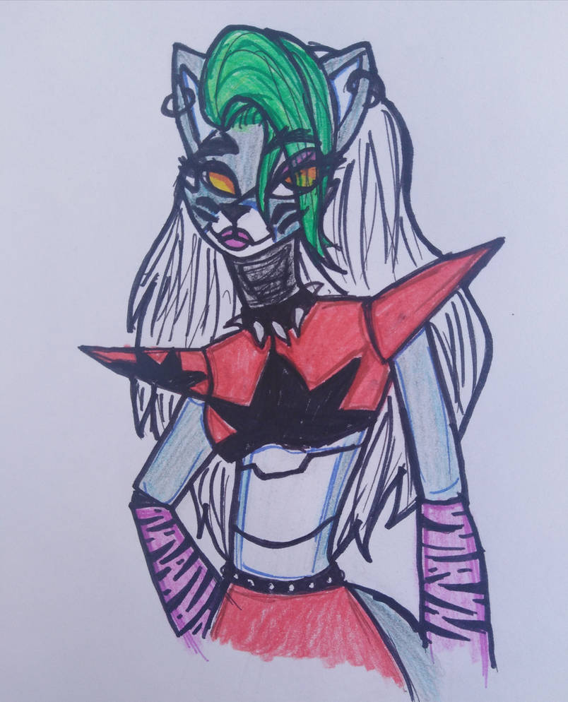 Roxanne Wolf by Kikikekloli on DeviantArt