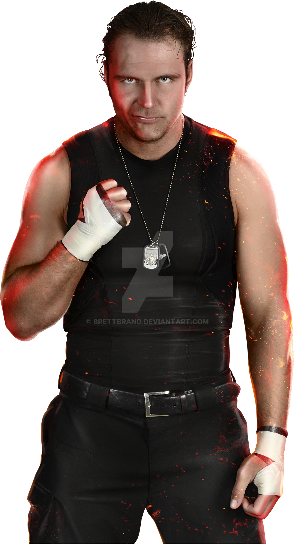 Dean Ambrose Render By BrettBrand On DeviantArt