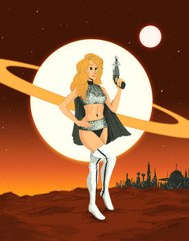 Barbarella - Sketch Dailies