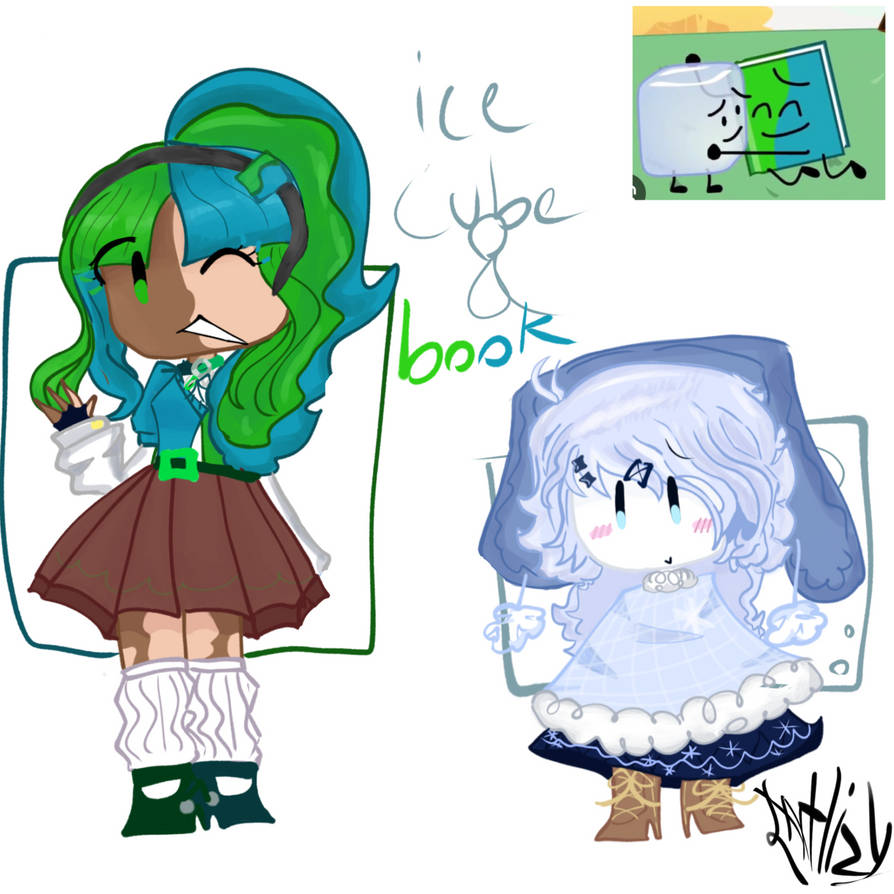 Book and ice cube!! by ifyouk on DeviantArt