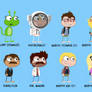 Poptropica Character Concepts: Space Island