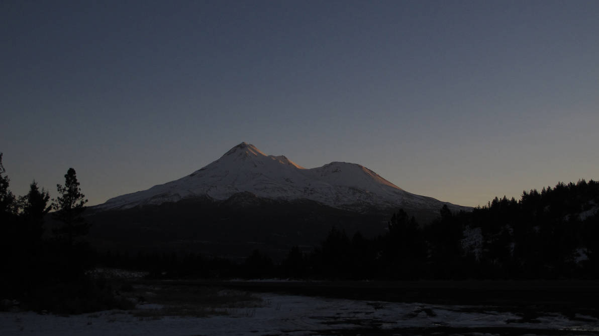 Mt. Shasta at Sunset