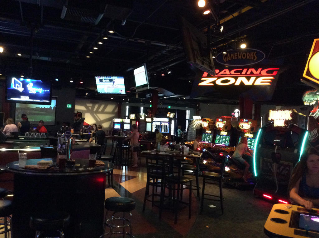 Game Works Rides Gameworks Arcade... Awesome! by FliptonBoys242 on DeviantArt