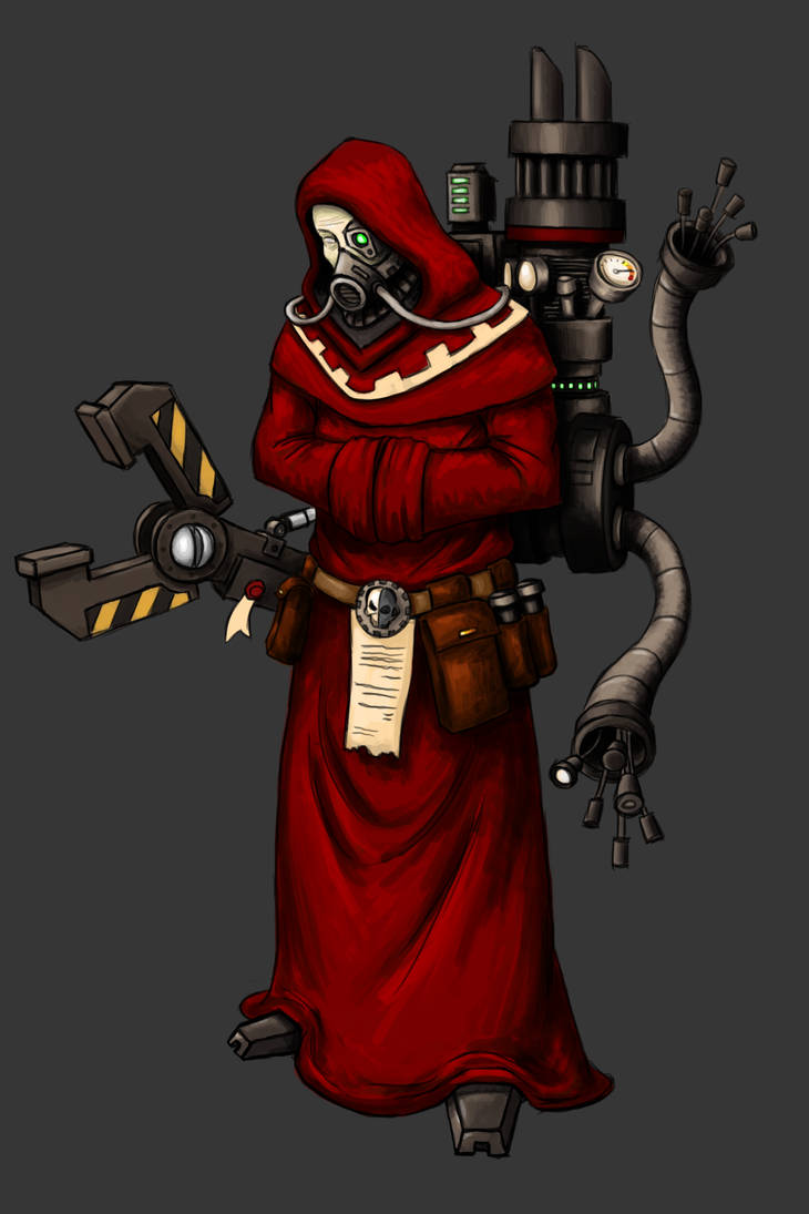 Techpriest by BlueFalcon04 on DeviantArt
