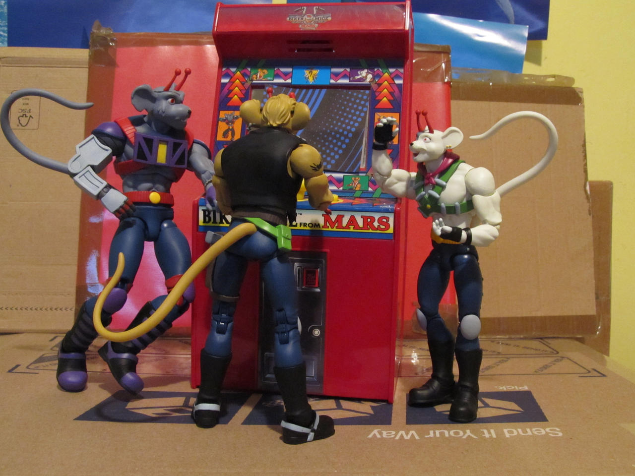 Biker Mice Battle! Pt 1 by FraggsterFlyThe2nd on DeviantArt