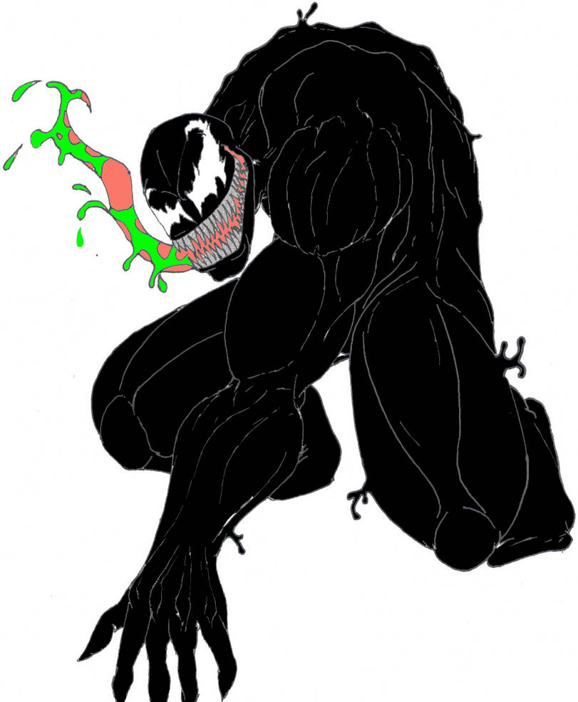Venom Colored by L2Mc on DeviantArt