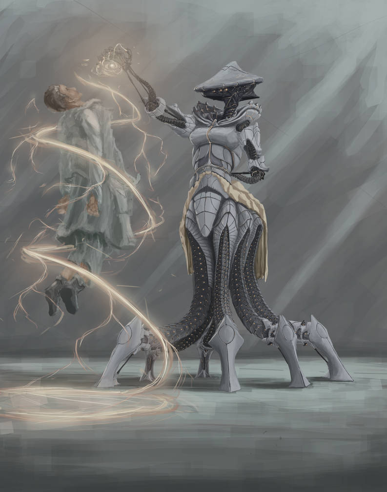 Mechanoid from RimWorld by ApelAirplane on DeviantArt