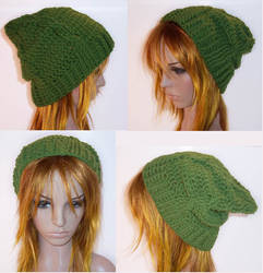 Cable Fae Slouch Hat