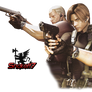 Leon and Krauser - Render 1