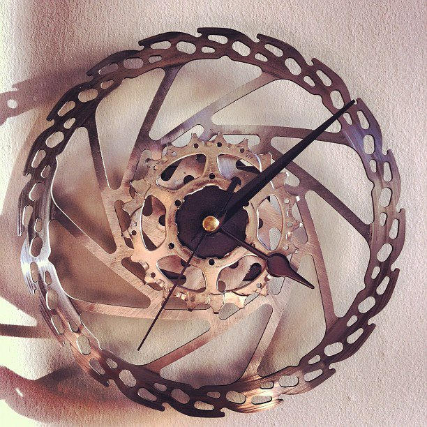 Rotor Clock by UpCycleGoods on DeviantArt
