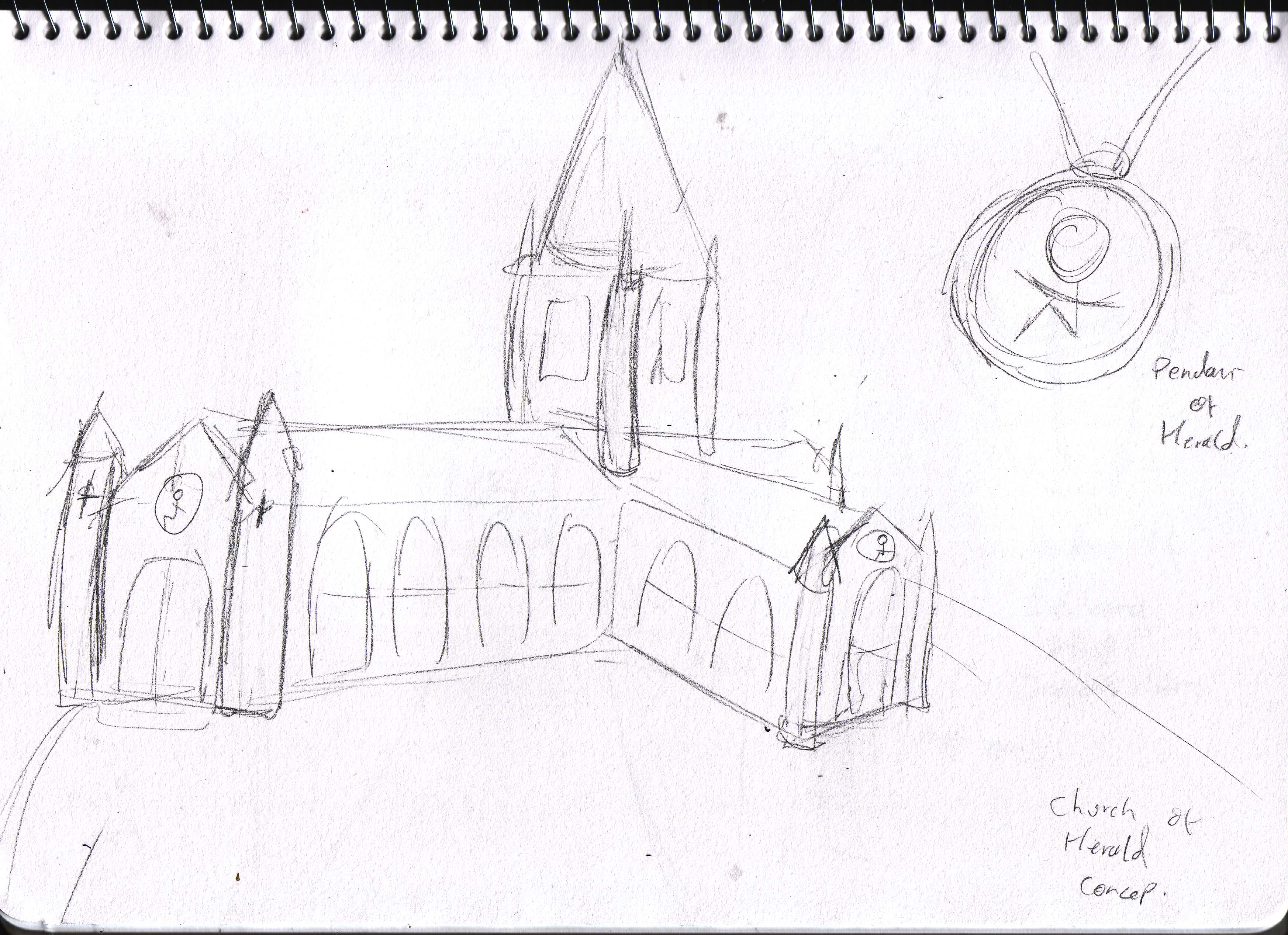 Church of Herald Concept