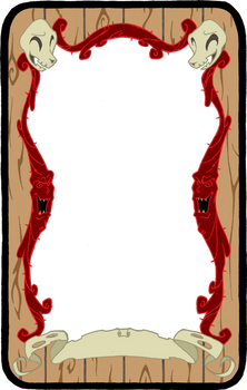 Pony Tarot Card Border