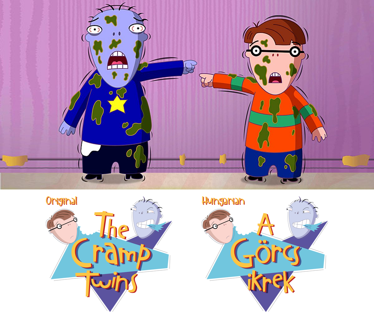 The Cramp Twins Hungarian localized logo by booczakos on DeviantArt The Cramp Twins Hungarian localized logo by booczakos on DeviantArt