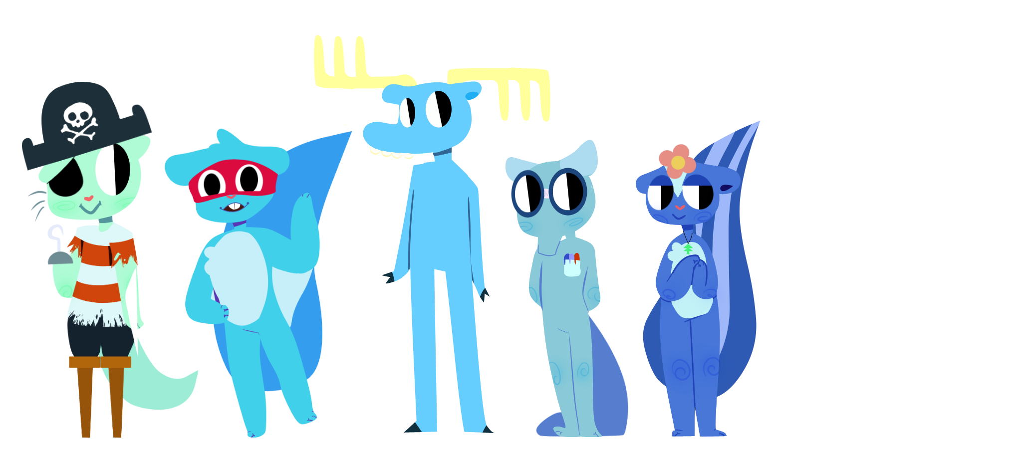 Blue Htf Character htf|blue characters by gamergirl29235 on DeviantArt