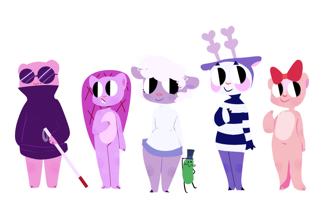 htf|purple-pink characters by gamergirl29235 on DeviantArt