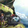 Hiccup and Toothless