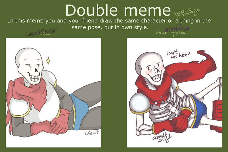 Double Meme by chewie-bear on DeviantArt