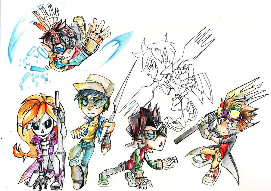 Chibi Computer Oc Chibi OC by autodi on DeviantArt