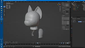 Cat Model Retopology Progress