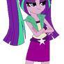 Aria Blaze in Canterlot High