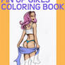 Pin Up Girls coloring book