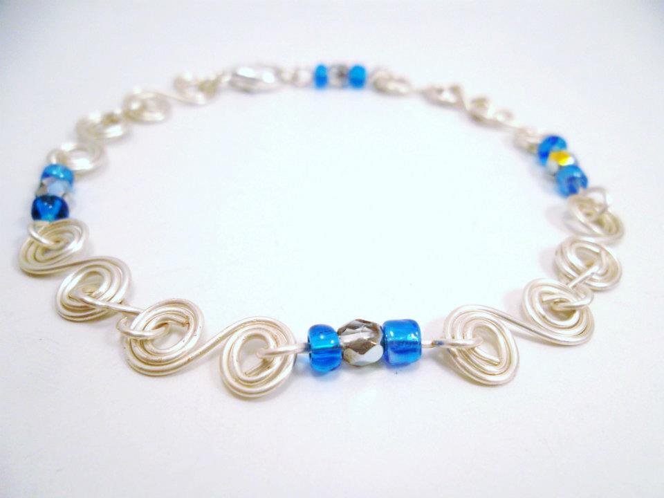 Swirl Wire Bracelet Color 2