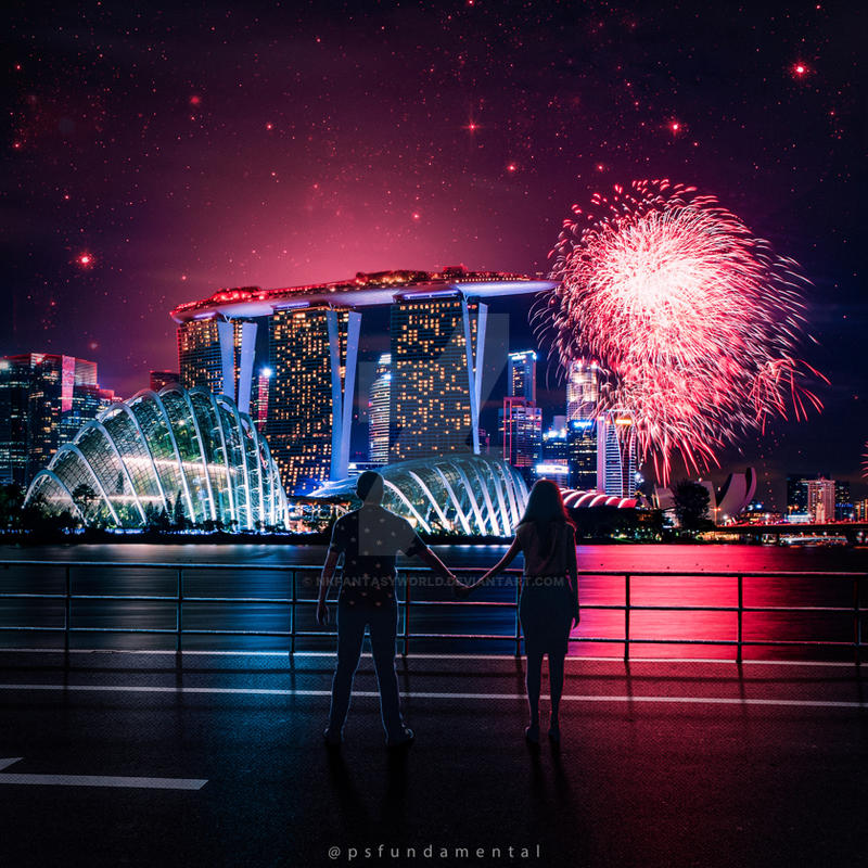 The Colorful City by NkFantasyWorld on DeviantArt