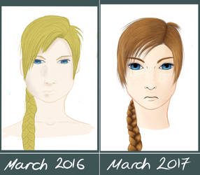 Art comparison: March '16/'17