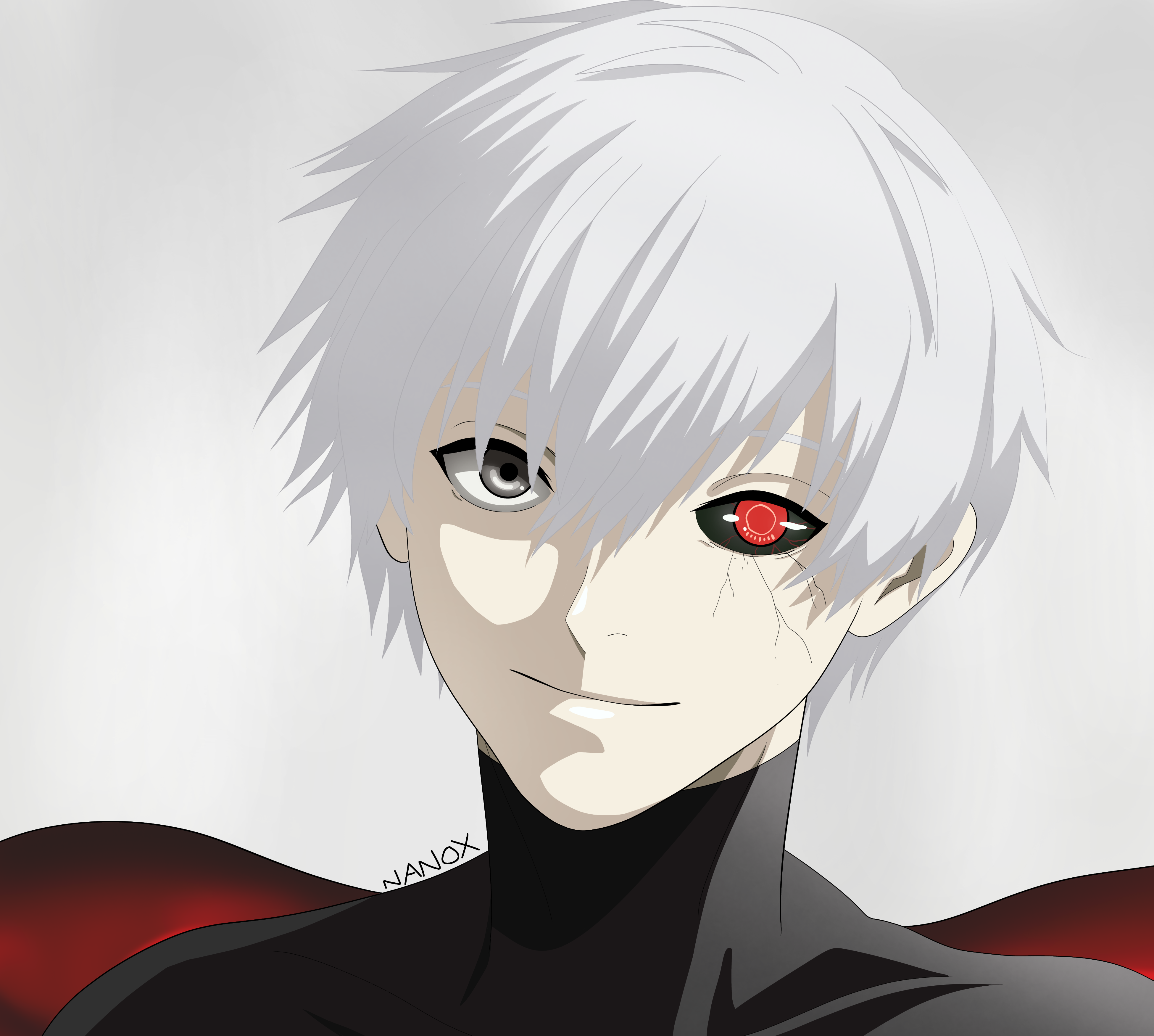 Ken Kaneki By Nanox1 On Deviantart Ken Kaneki By Nanox1 On Deviantart