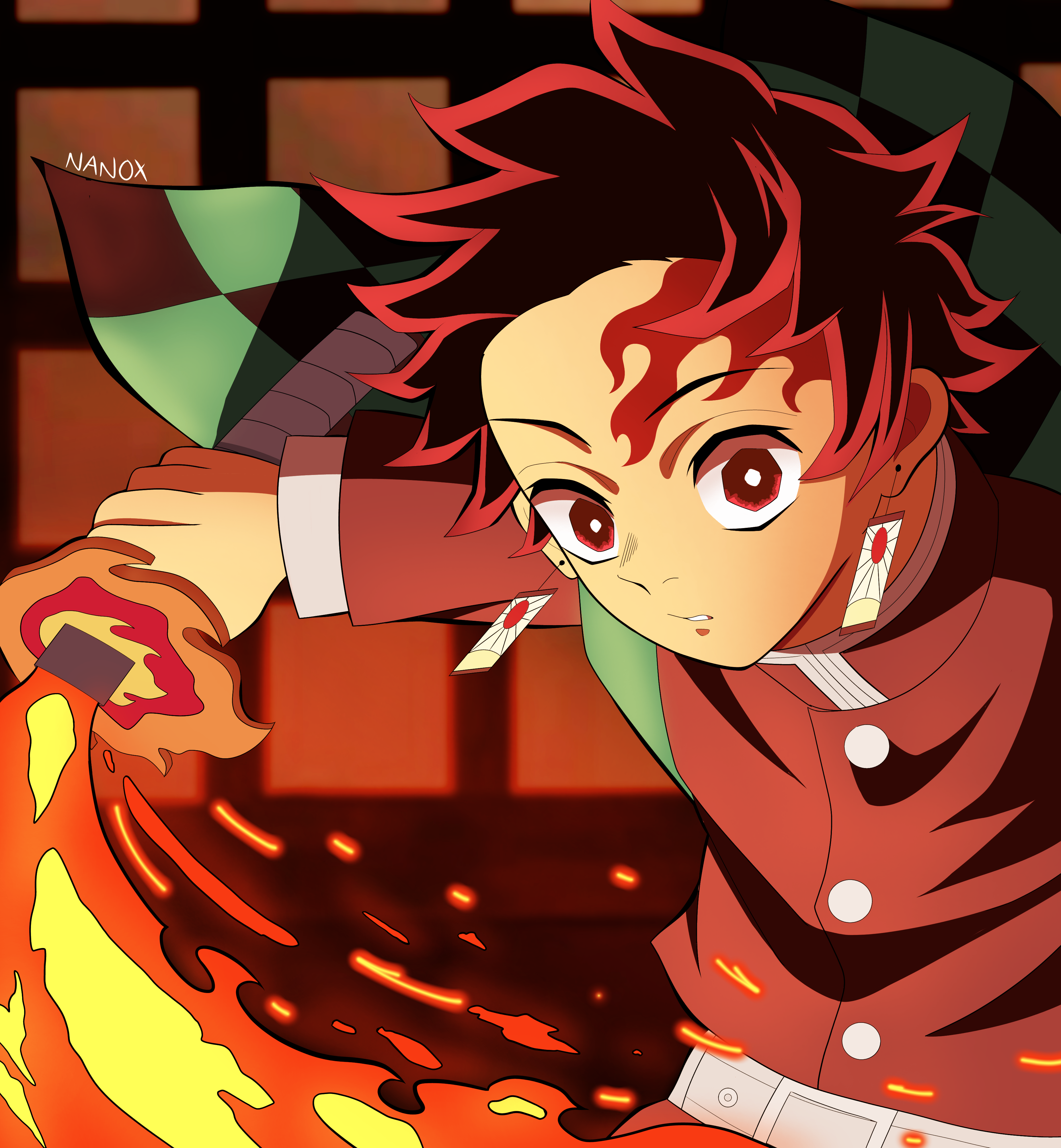 kamado tanjiro kimetsu no yaiba by tritri68 on DeviantArt