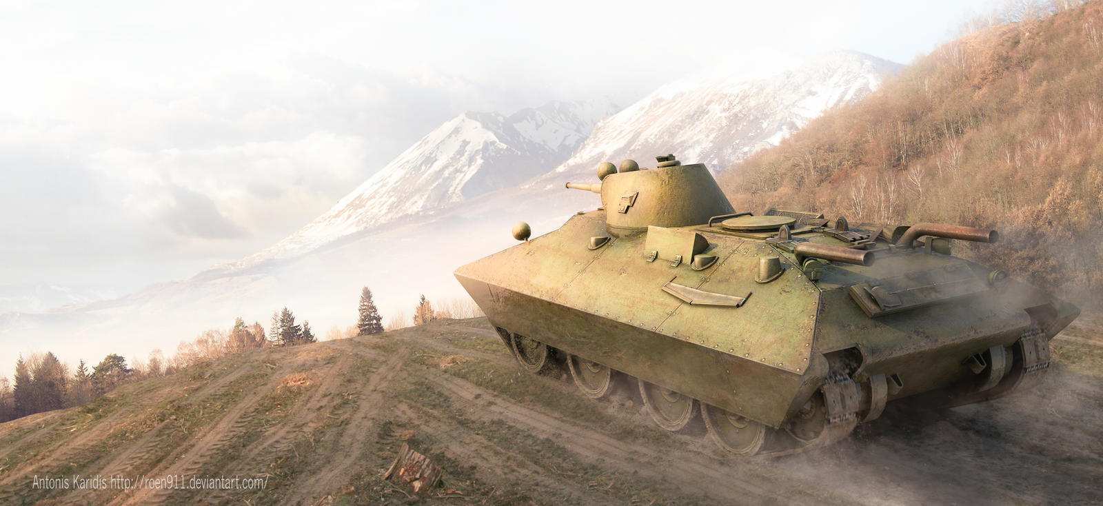 The convertible tank Bt-sv 2