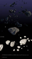 High Quality  Asteroids 3D model (obj format)