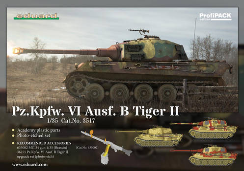 Eduard ProfiPACK of 1/35 Pz.Kpfw. IV Ausf. B Tiger