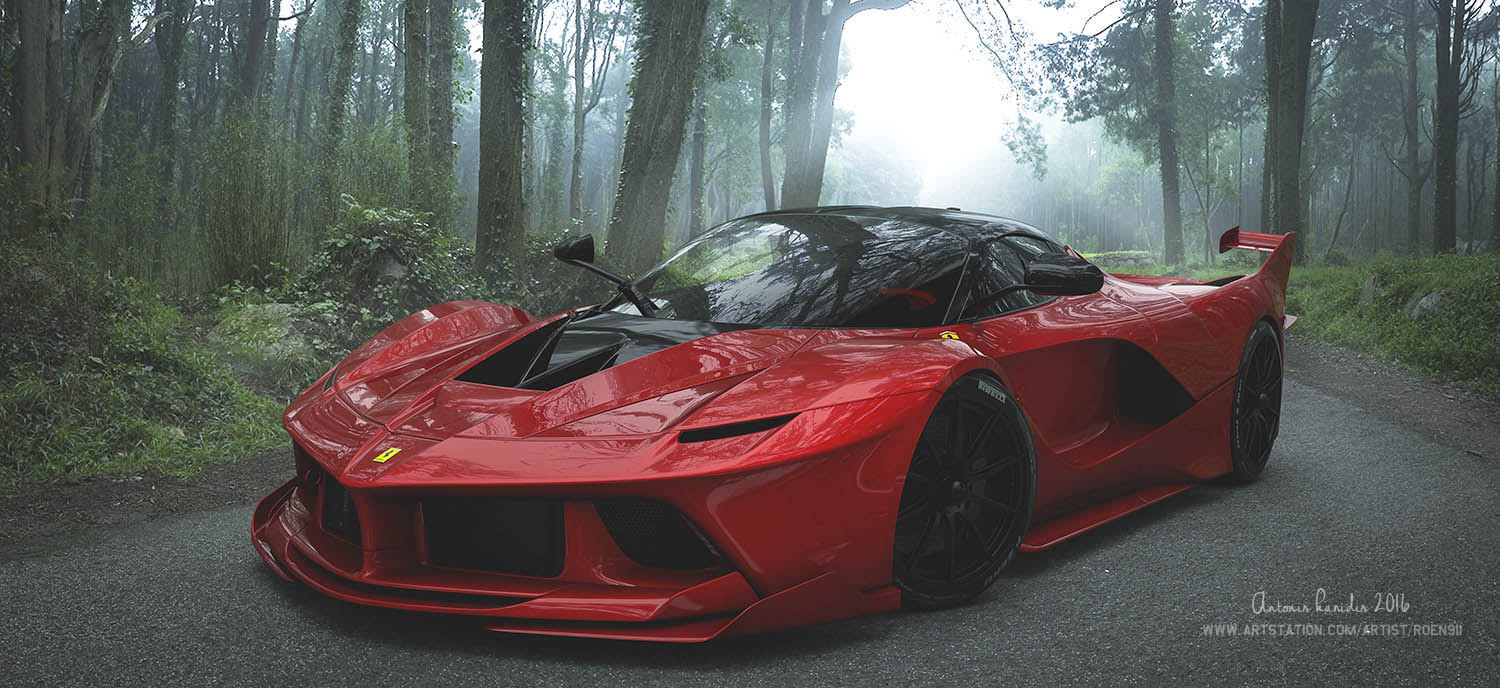 Ferrari FXXK by rOEN911