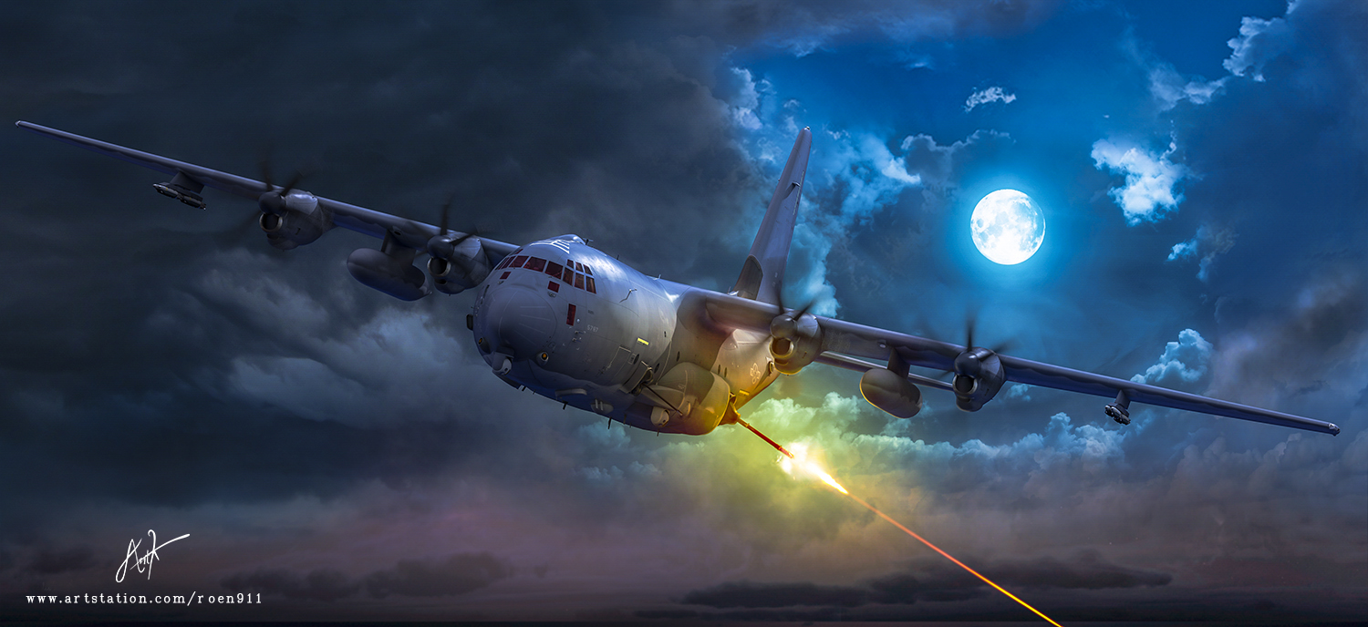 AC-130J Ghostrider Gunship by rOEN911 on DeviantArt