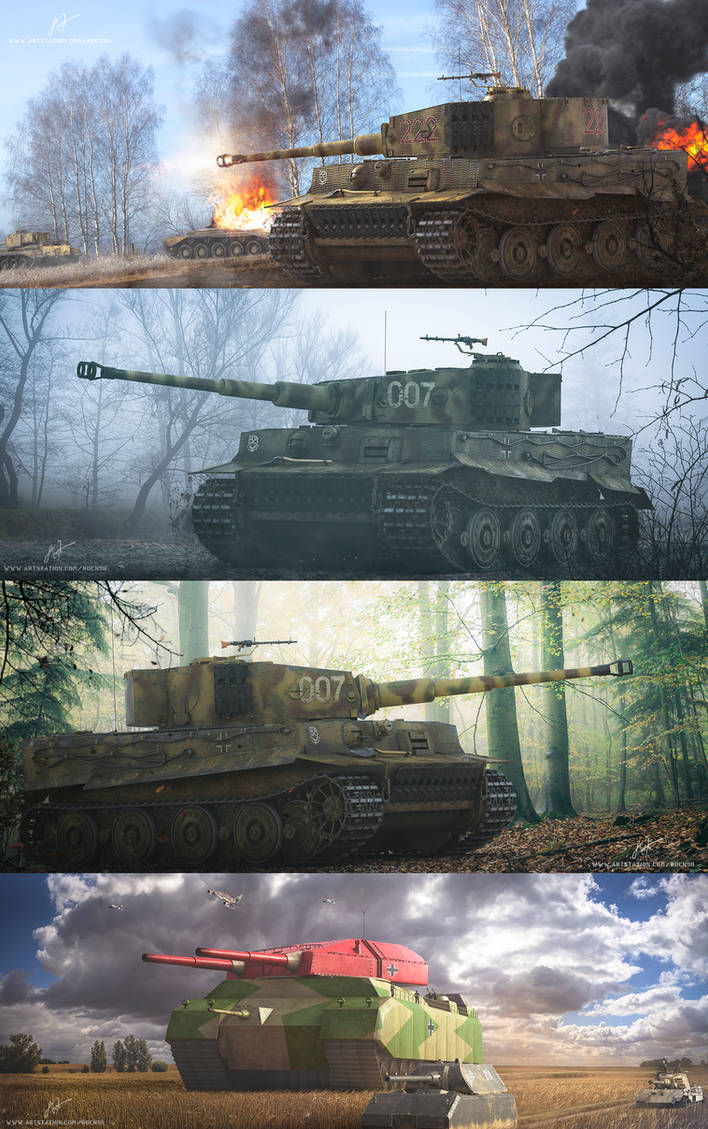 Commissioned Tank artworks part 1 by rOEN911 on DeviantArt