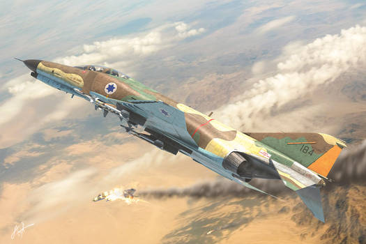 IAF F-4 Phantom - Yom Kippur war