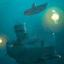 Type VII-C U-Boat - Art