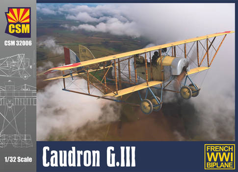 Copperstate Models - Caudron G.III box art